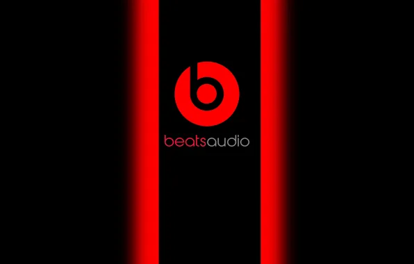 Red, black, music, beats, audio, baetsaudio