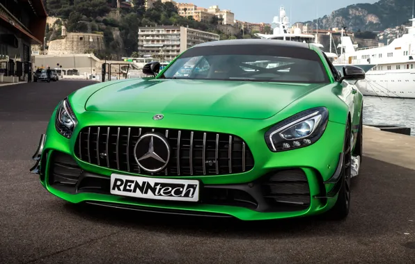 Mercedes-Benz, front view, AMG, 2018, RennTech, GT R