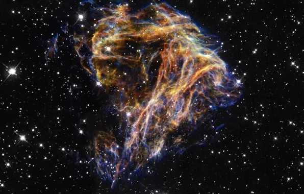 Space, stars, the explosion, infinity, N49