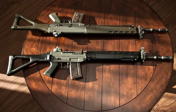 Picture weapons, SIG, Swiss automatic, SG 550, Swiss Arms