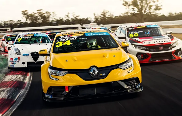 Race, Renault, Alfa Romeo, Honda, Racing, Touring, Racing, Touring
