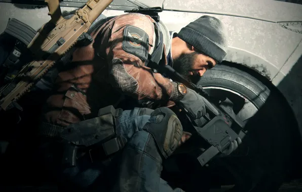 The city, people, soldiers, virus, center, new York, new, Tom Clancy's The Division