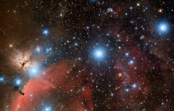 Space, stars, nebula