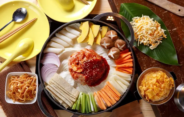 Asia, different, meals