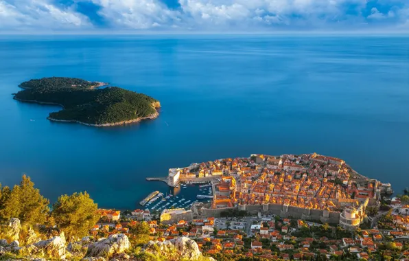 Picture landscape, Croatia, Dubrovnik, Dubrovnik