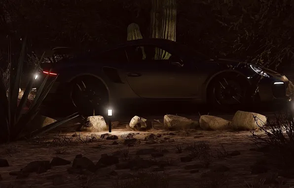HDR, Porsche, Light, Night, Game, Planes, UHD, Xbox One X