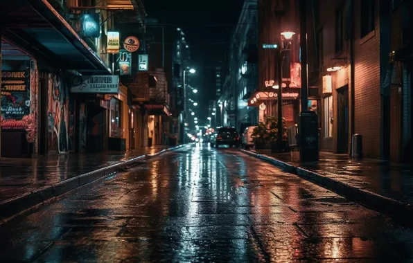 Picture Illuminated, ai art, city