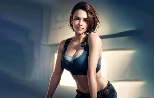 Download Capcom Resident Evil Jill Valentine Wallpaper