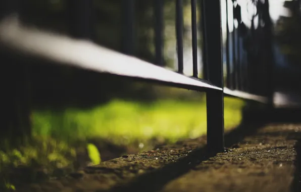 Asphalt, macro, background, earth, widescreen, Wallpaper, the fence, gate