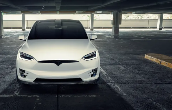 Front view, Tesla, Model X, Novitec, 2017