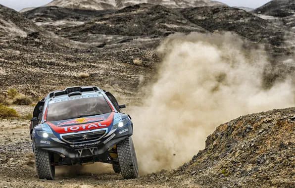 2008, Dust, Peugeot, Peugeot, Dakar, DKR, Baggy