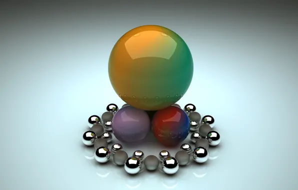 Picture balls, background, balls