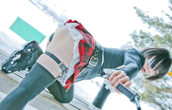 Girl, Beautiful, Ass, Sexy, Anime, Asian, Model, Body
