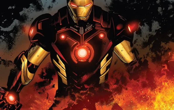 Fire, Costume, Hero, Comic, Fire, Superhero, Hero, Armor