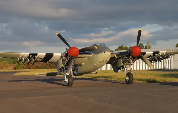 Screw, Parking, RAF, The Second World War, Night fighter, Chassis, Mosquito, de Havilland Aircraft Company