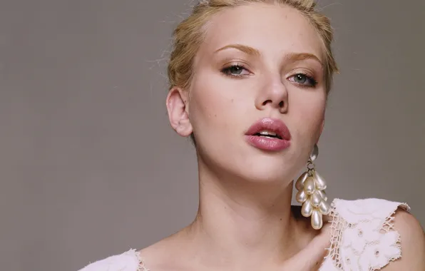 Girl, actress, Scarlett Johansson, blonde, Scarlett Johansson, celebrity