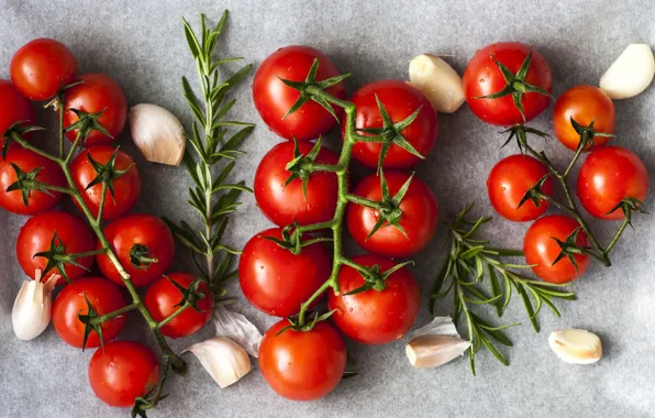 Greens, drops, background, food, harvest, fabric, vegetables, tomatoes