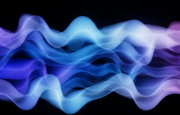 Picture wave, abstraction, abstract, waves, Microsoft Design