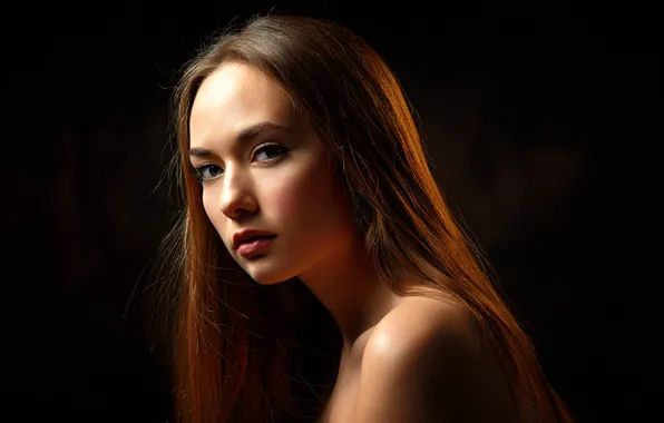 Hair, sponge, the beauty, retouching, Elizabeth Chuhraeva