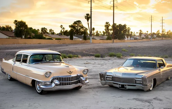 Classic, 1955, 1968, retro, Cadillac
