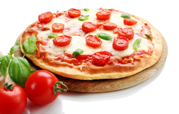 Picture cheese, pizza, tomatoes, food, pizza, cheese, tomato, Fast