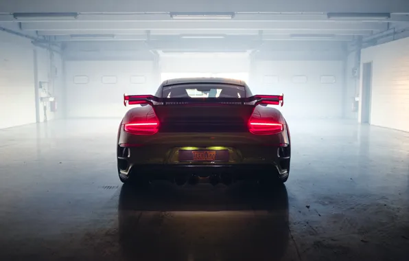 Lights, 911, Porsche, rear view, Turbo S, TechArt, 2019, GT Street RS