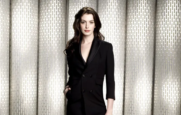 Picture look, pose, makeup, actress, singer, Anne Hathaway, Anne Hathaway