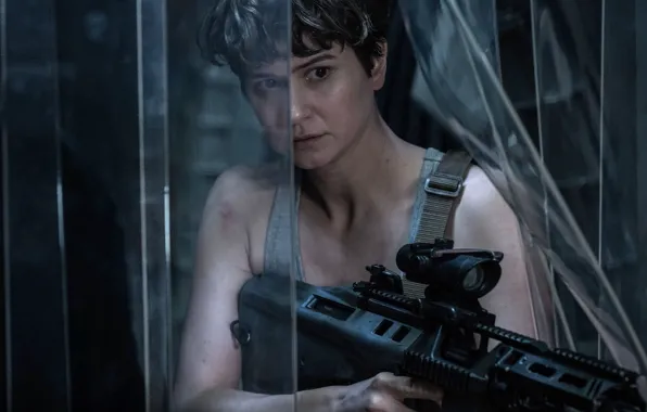 Cinema, gun, weapon, alien, movie, film, rifle, Prometheus