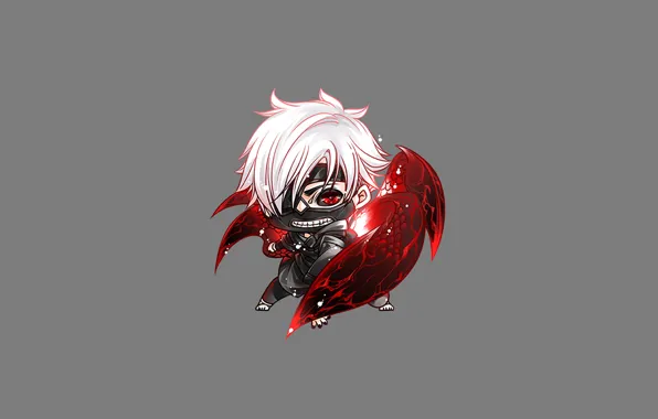 Background, mini, anime, art, Tokyo ghoul, Tokyo Ghoul, Ken Kanek