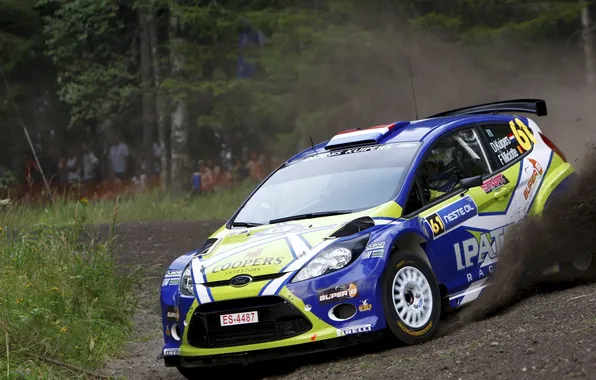 Ford, People, Race, Skid, WRC, Rally, Fiesta, D. Kuipers