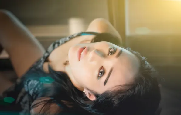 Look, portrait, makeup