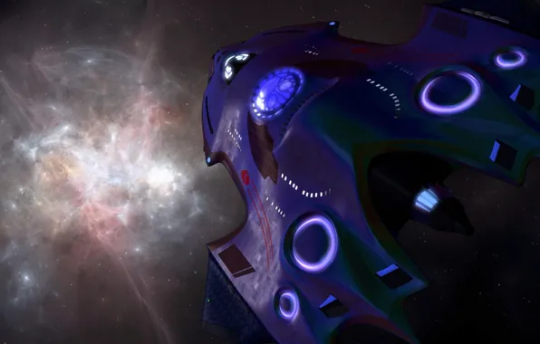 Space, spaceship, relative observations
