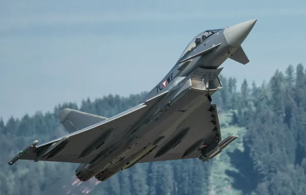 Picture weapons, the plane, Austrian Eurofighter Typhoon