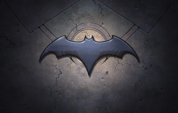 Picture wall, batman, Batman, logo