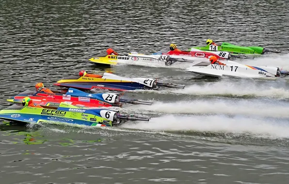 Speed, boats, race