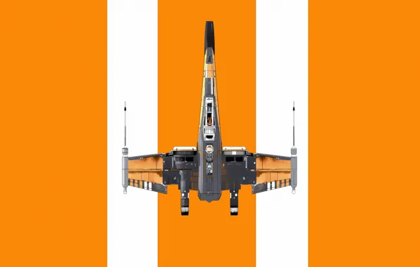 Minimalism, Star Wars, Art, Star Wars, The view from the top, Fiction, Spaceship, GrahamTG