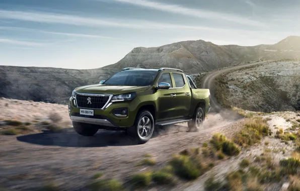 Peugeot, in motion, pickup, 2020, Country trek, Changan Kaicene F70