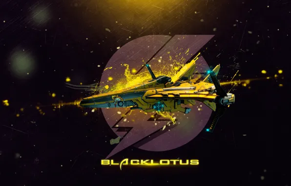 Thunder, flying machine, blacklotus