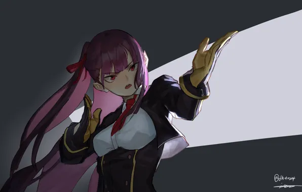 Girl, anger, art, stand, Girls Frontline, Girls front
