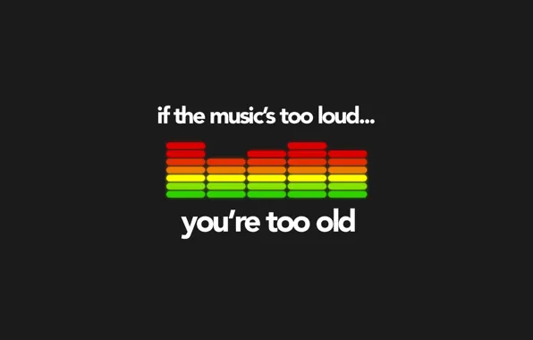 Picture music, music, equalizer, loud, old