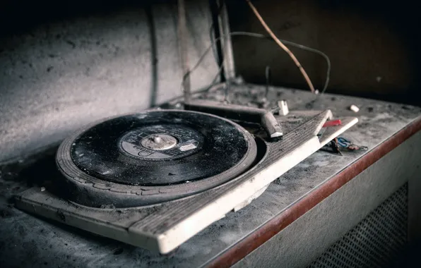 Music, vinyl, record player