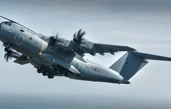 The plane, flies, Airbus A400M, Airbus Atlas C1