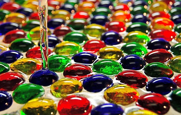 Stone, picture, colorful, colorful, stone, pattern