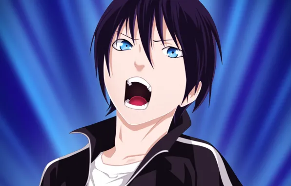 Anime, art, A Homeless God, Yato, Noragami, Yato