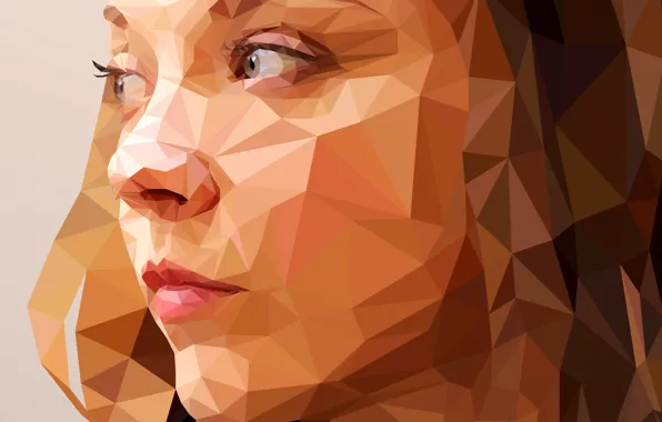 Picture eyes, girl, face