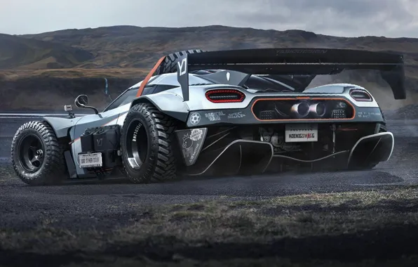 Picture Concept, track, concept, power, Koenigsegg, SUV, the concept, power