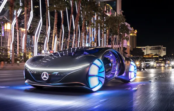 The concept, Vision, electric, 2020, AVTR, Mercedes-Benz