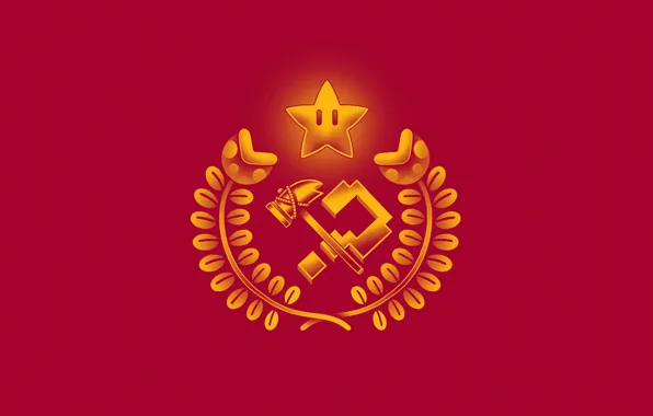 Minimalism, Star, Style, Background, USSR, Star, Art, Art