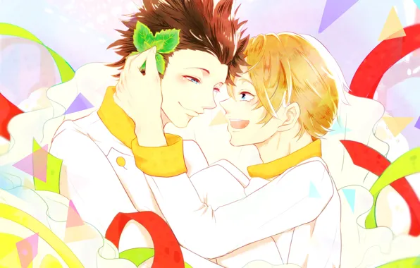 Food, brothers, Fanart, chef, Shokugeki no Souma, Pixiv, Fanart From Pixiv, Isami Aldini