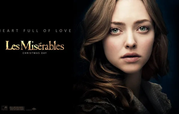 Picture movie, actress, Amanda Seyfried, Les Miserables